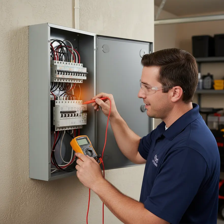 Eletrical panel repairs needed