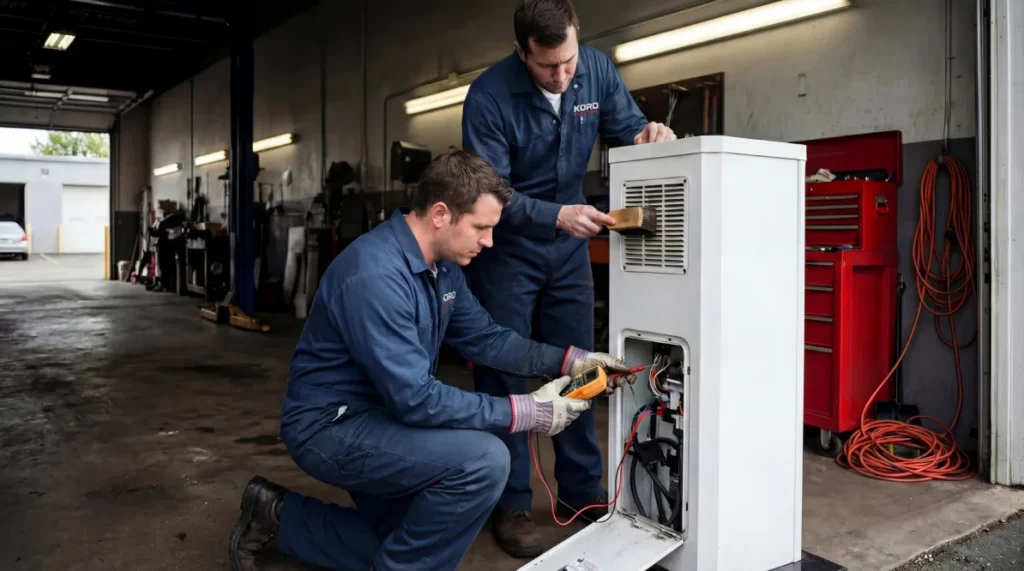 EV Charger maintenance