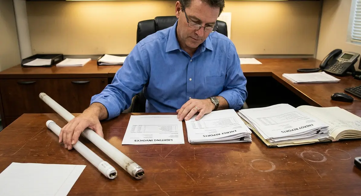 Cost comparison between retrofitting and replacing commercial lighting