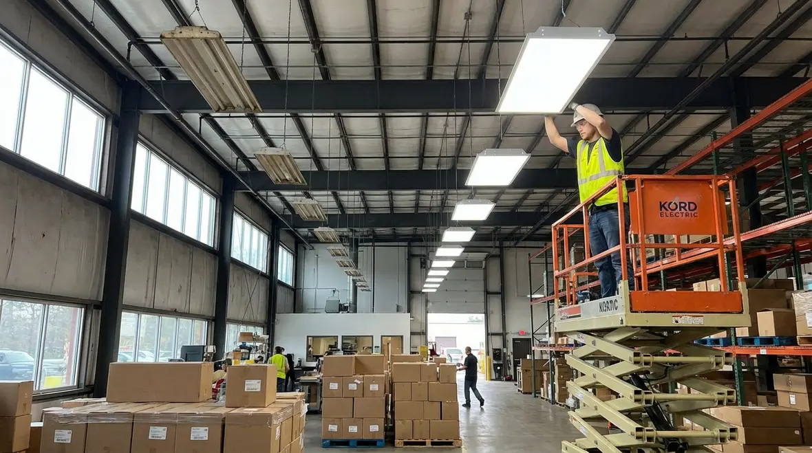 When to replace commercial lighting