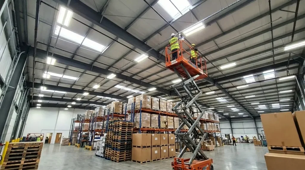 Cost of Lighting Installation in Large Facilities