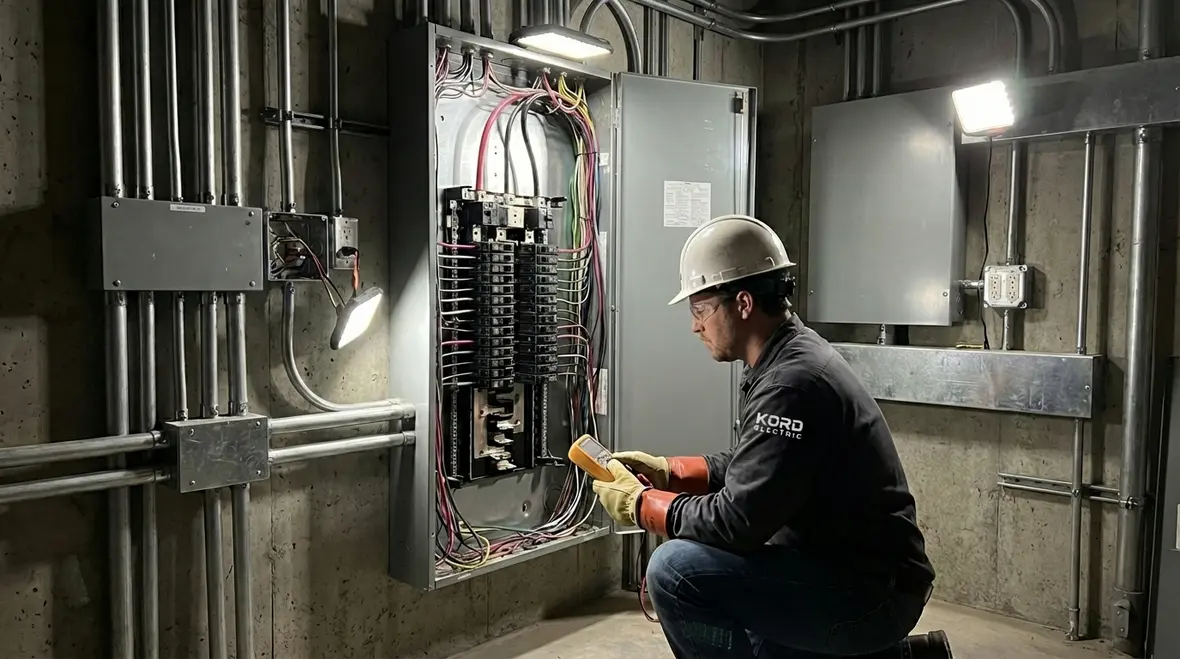 Licensed electricians ensuring EV charger safety and compliance