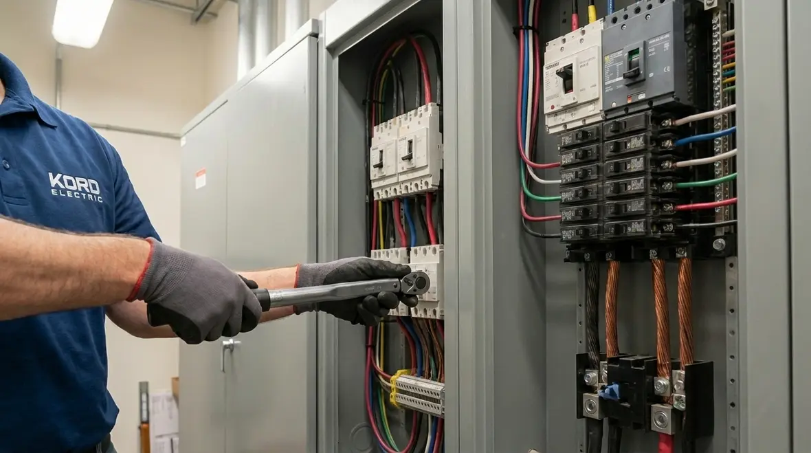 Industrial facility experiencing downtime from aging aluminum conductors