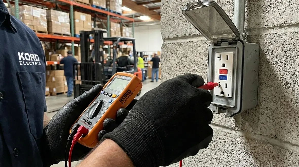 GFCI outlet california