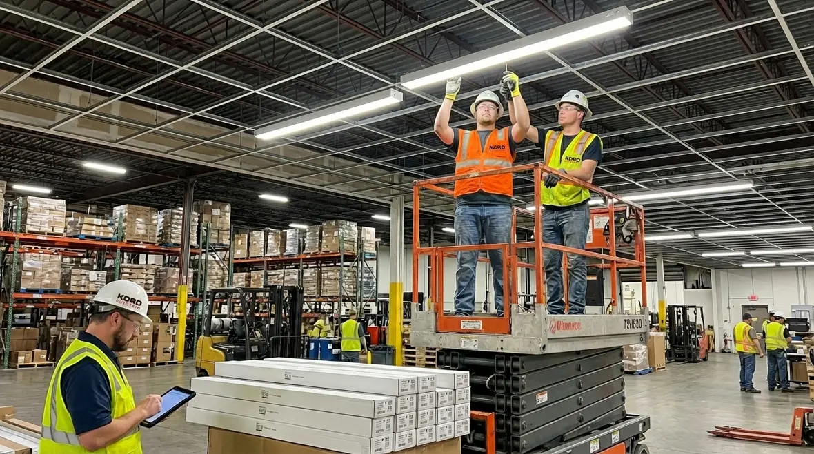Lighting Installation for Commercial Buildings