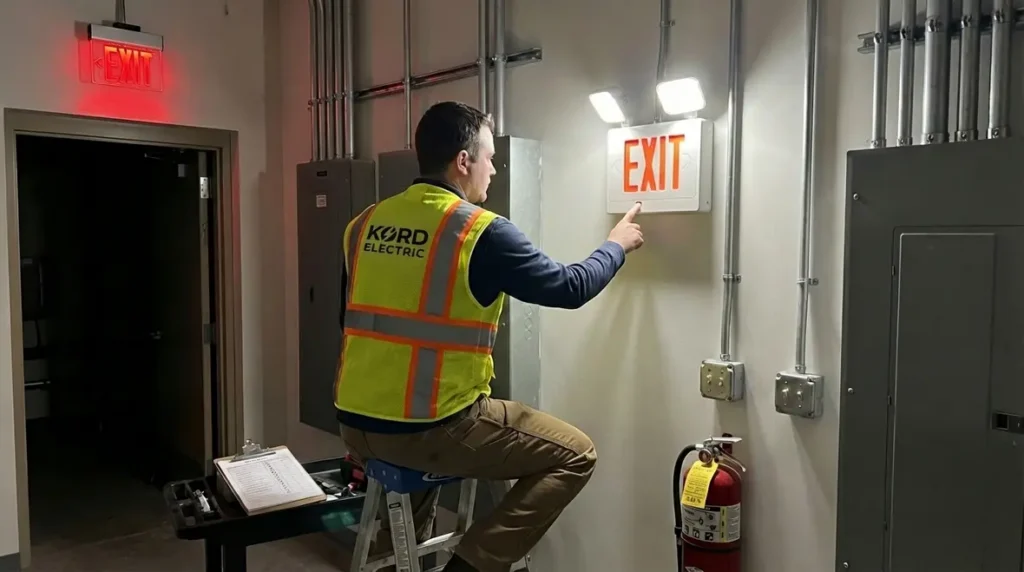 Emergency and Exit Lighting Installation Checklist