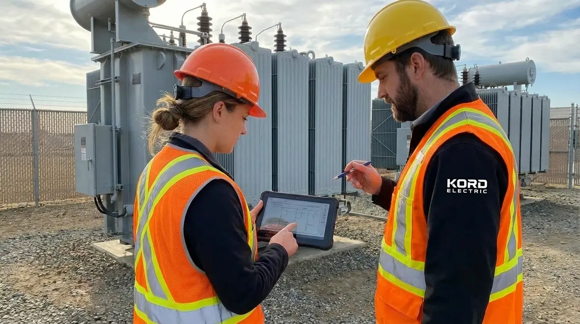Emergency backup power systems in Los Angeles commercial facility