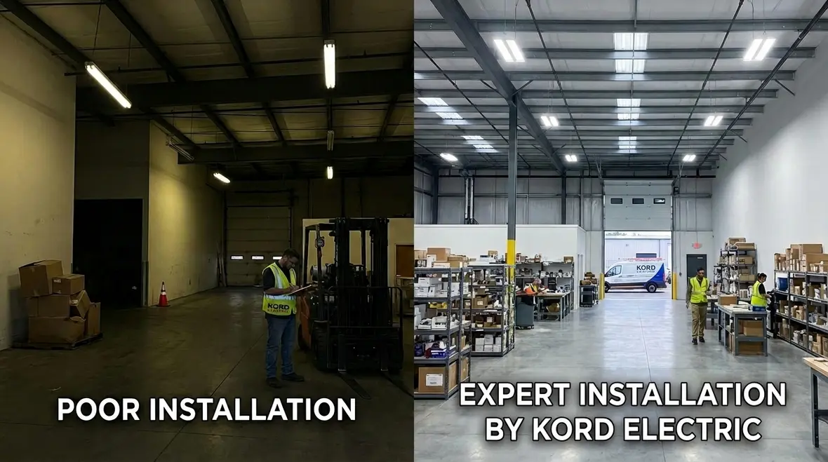 Poor Lighting Installation Impacts