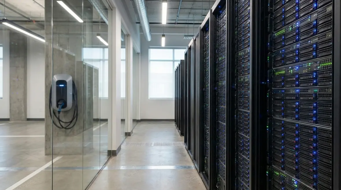 Upgraded commercial electrical panel supporting higher power demands in Santa Monica