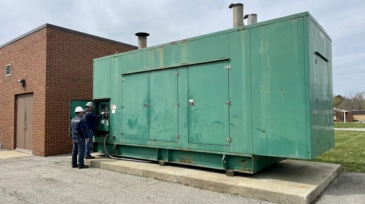 backup generator installation
