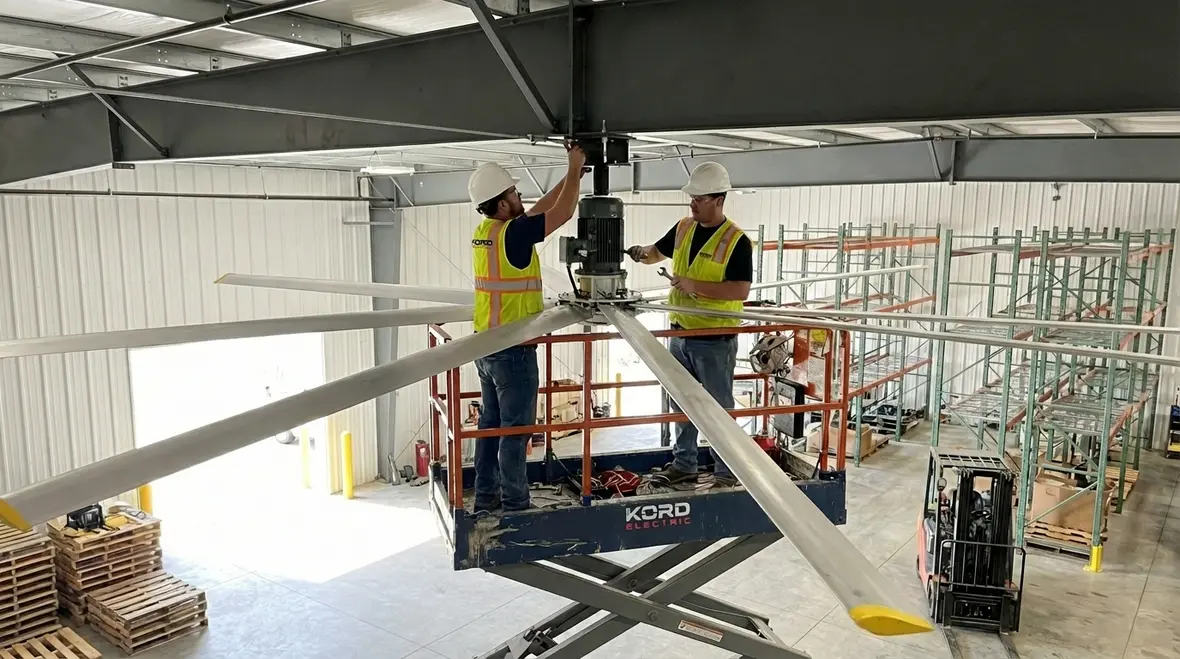 ceiling fan installation