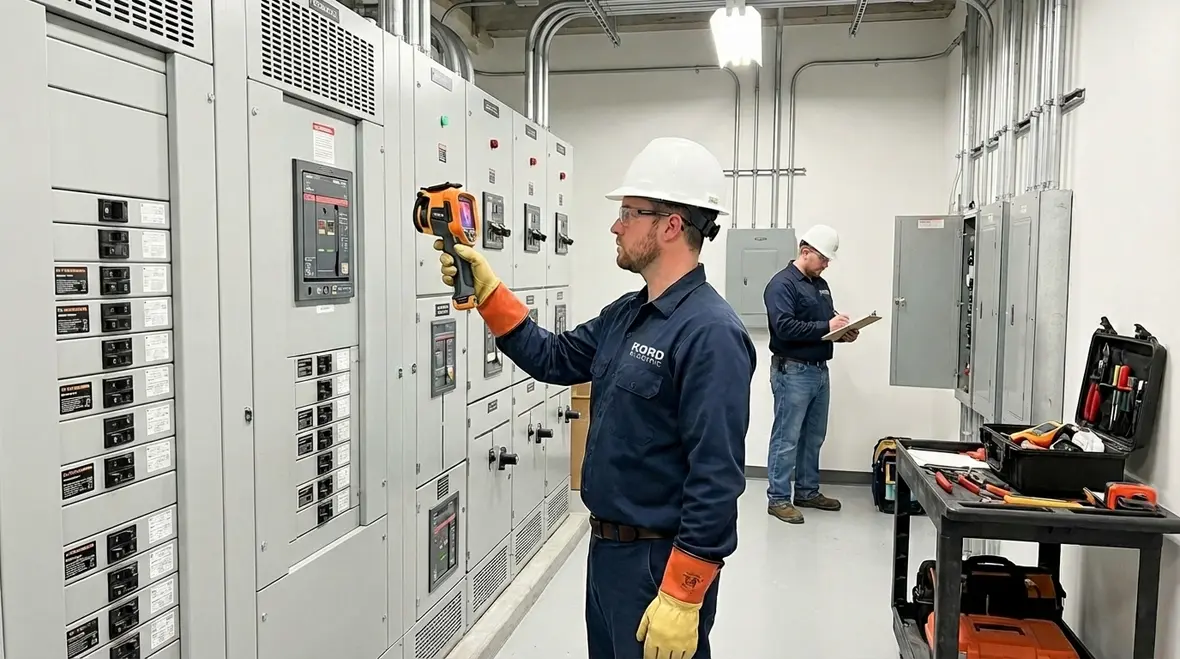 commercial electrical, maintenance plan, safety