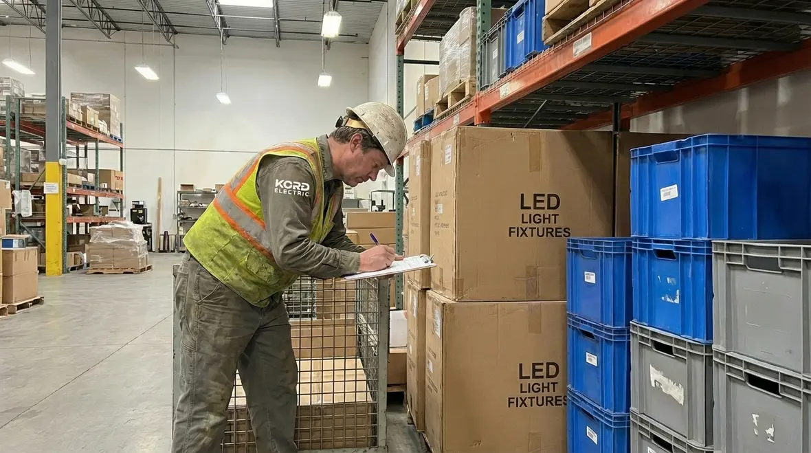 Cost comparison chart for commercial lighting upgrades
