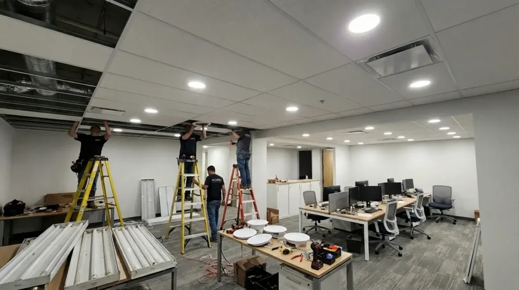 When Should a Commercial Building Install Recessed Lighting