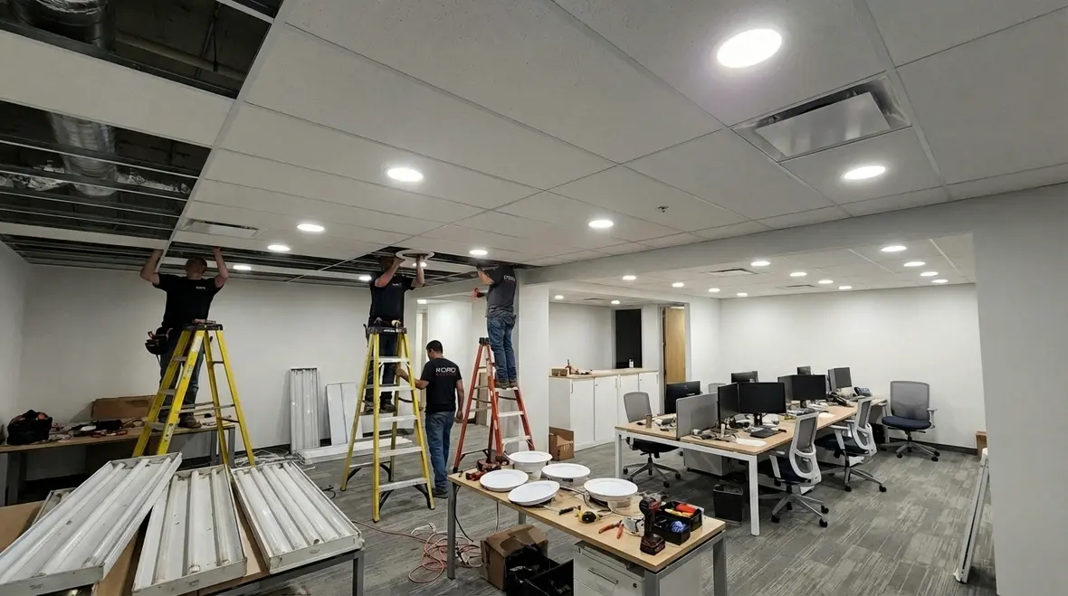 commercial recessed lighting