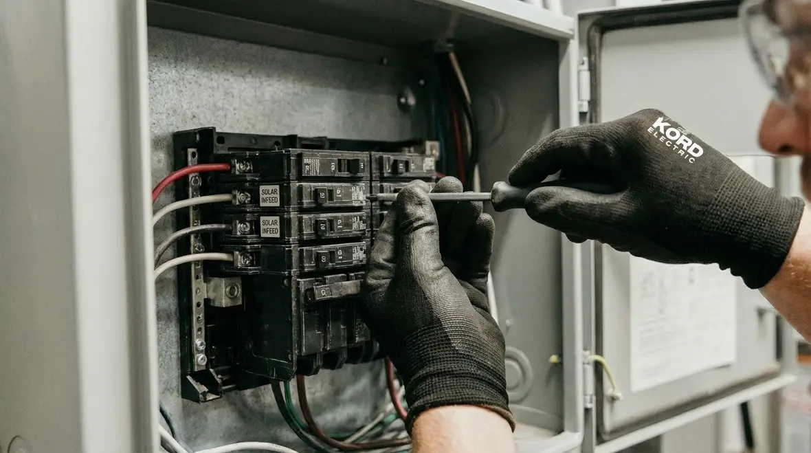 Electrical panel prepared for commercial solar integration