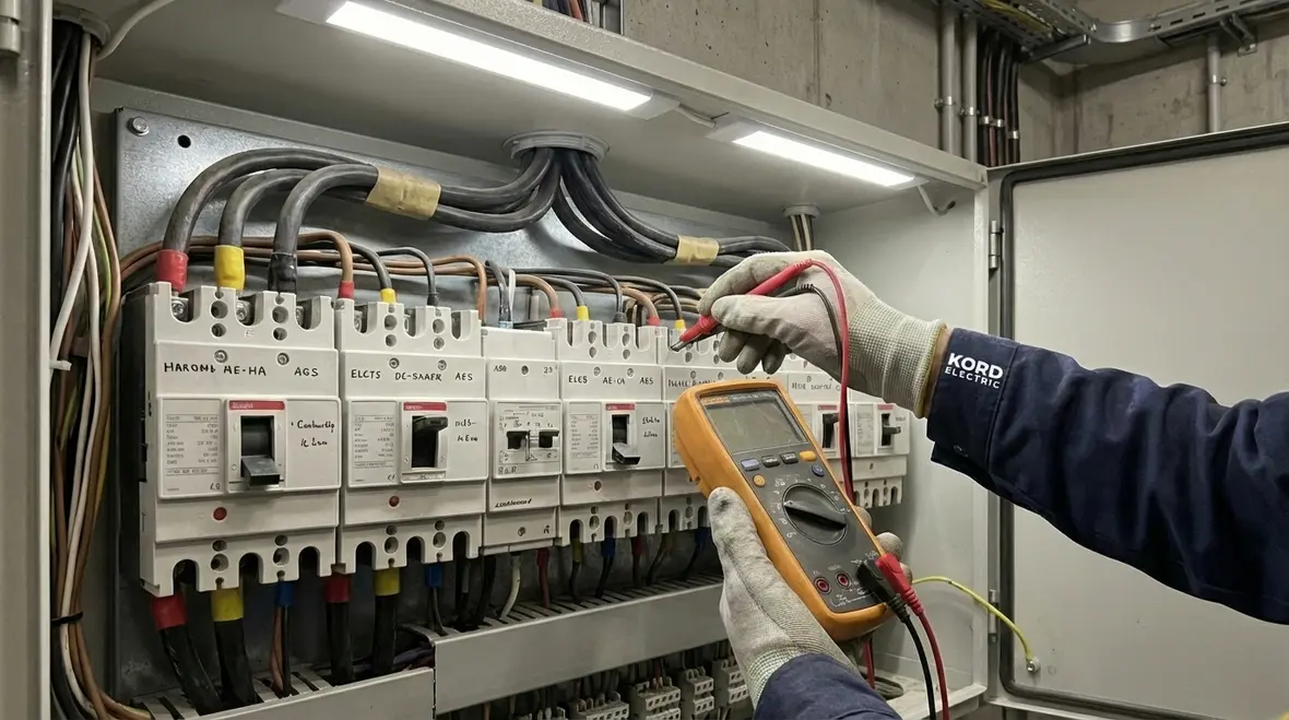 Commercial electrical inspection checklist for large facility purchase