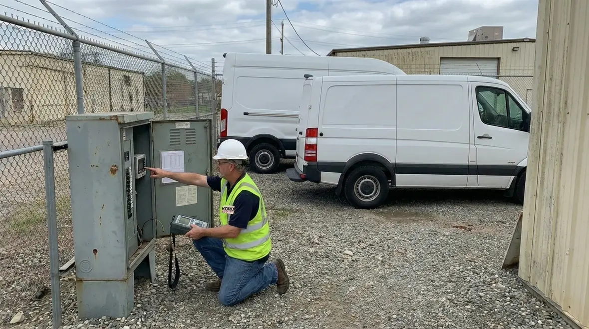 Step-by-step commercial EV charger installation process