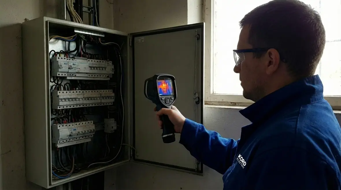 Upgraded commercial electrical and lighting systems preventing dead outlets