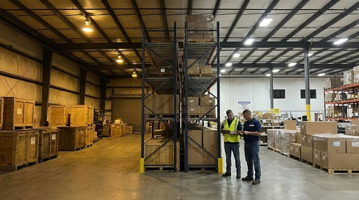 Photometric planning for high performance warehouse lighting design