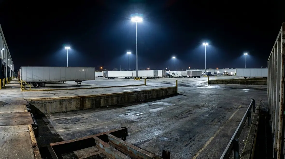 Energy efficient exterior LED retrofit fixtures for commercial properties