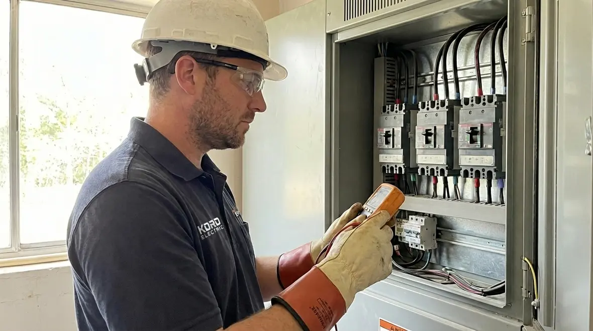 Electrical upgrades for commercial fire prevention and safe wiring