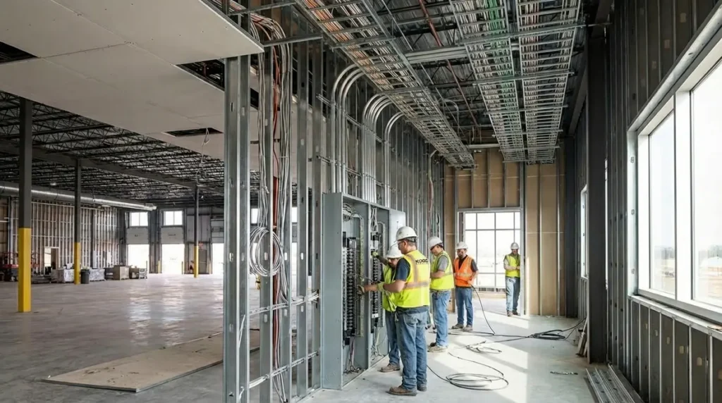 Electrical Wiring for Commercial Building Expansion