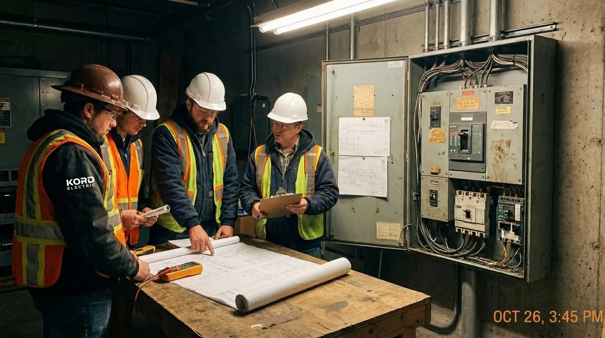 Planning electrical infrastructure for facility expansion