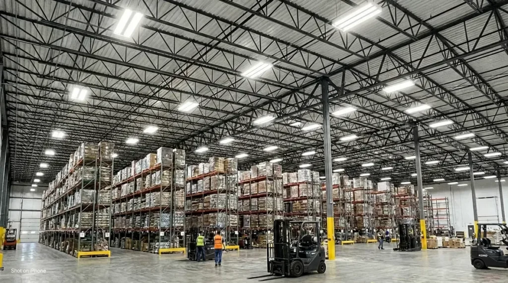 Industrial Lighting and LED High Bay for Warehouses