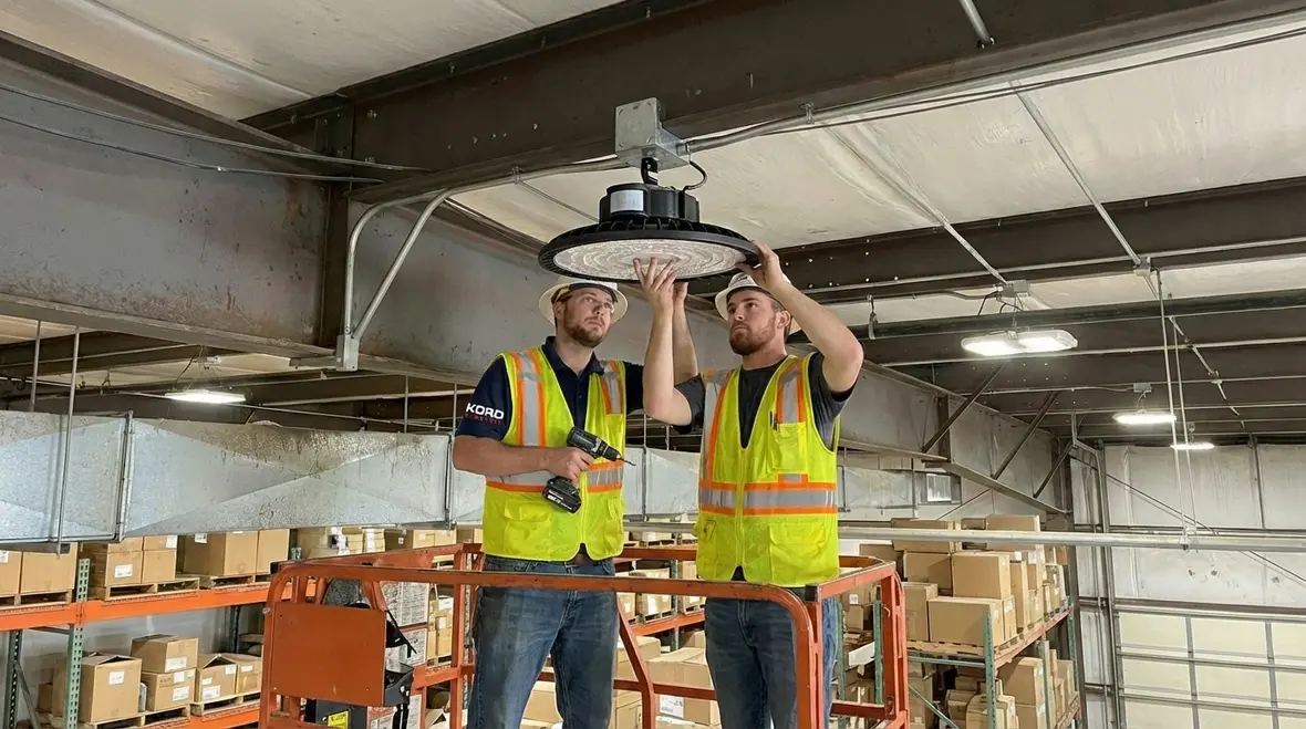 Warehouse suffering from hidden costs of inadequate lighting