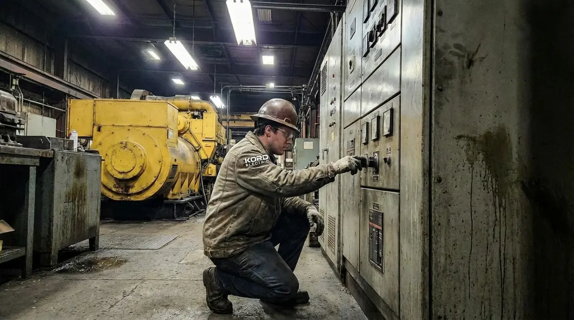 Industrial high risk electrical areas evaluated for NEC compliance