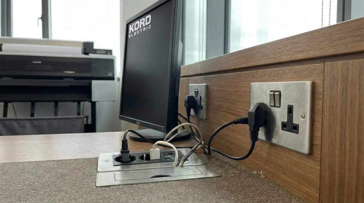 Electrical panel and surge protection for commercial home office infrastructure