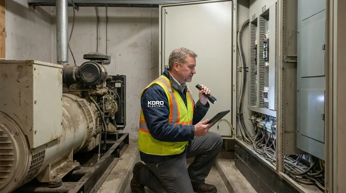 Engineered backup power plan for commercial and industrial facilities
