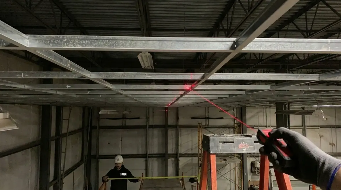 Modern commercial interior showing recessed lighting as a long term asset
