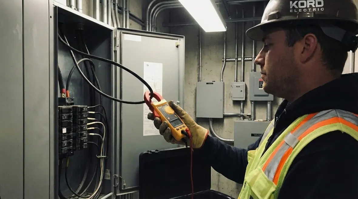 Engineers planning commercial EV charger layouts and electrical design