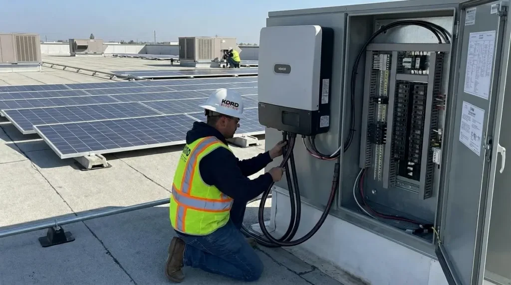 Commercial Solar Panel Electrical Integration Guide