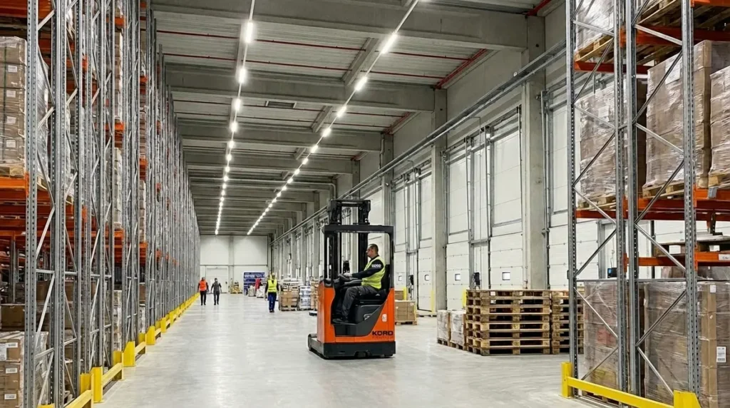 Warehouse Lighting LED Upgrade for Cost Savings