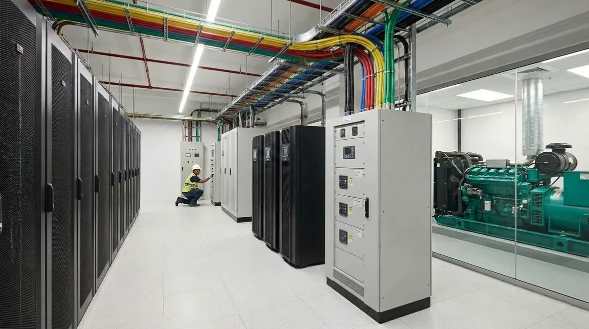 Commercial Data Center Power Redundancy