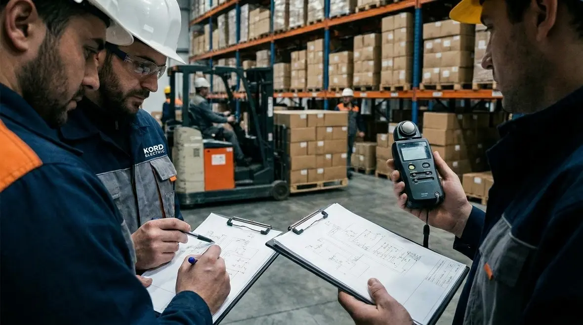 Planning a warehouse lighting retrofit for ROI