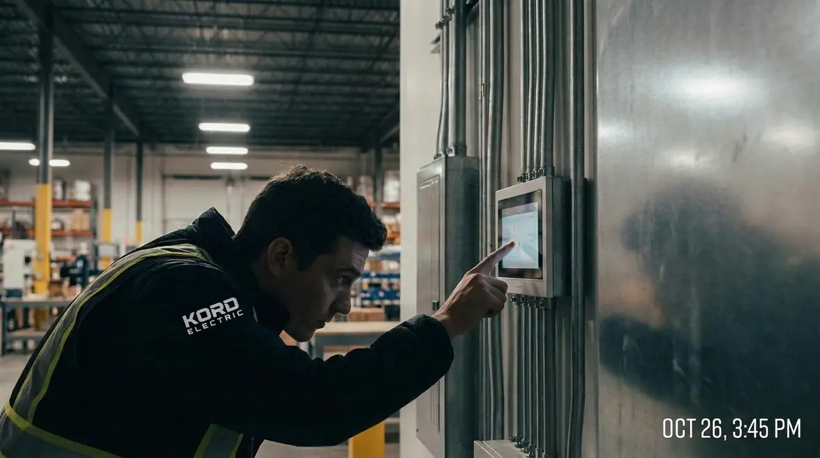 Modern lighting controls and zoning in a warehouse