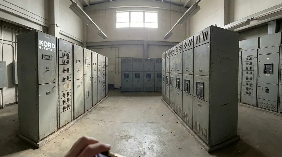 Electrical load study in an industrial facility