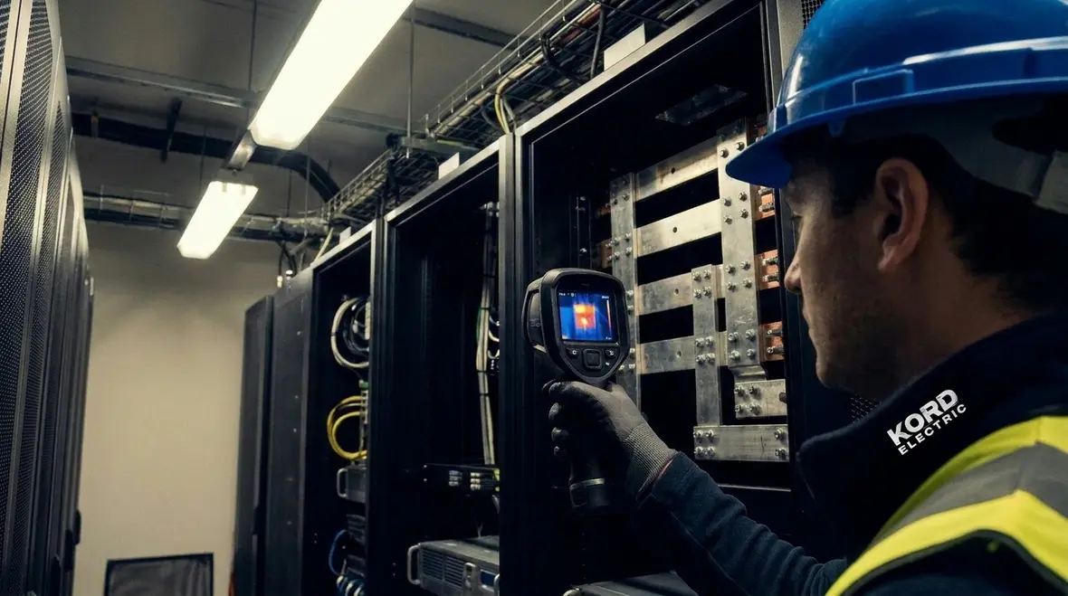 Thermal and electrical monitoring in a data center