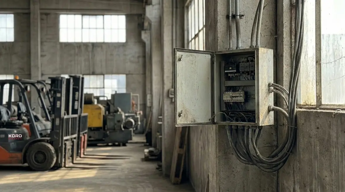 Commercial electrical panel capacity upgrade in a data center