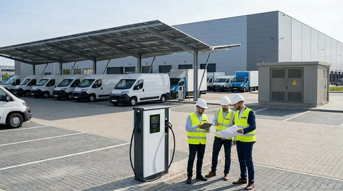 EV fleet charging infrastructure planning