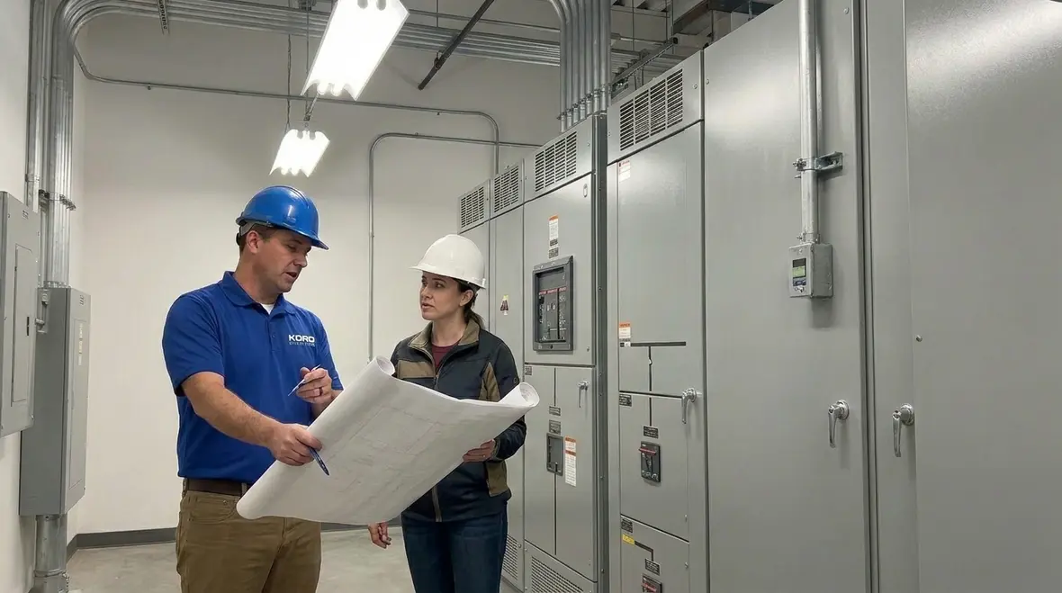 Infrared inspection to identify electrical failure risks in industrial facility