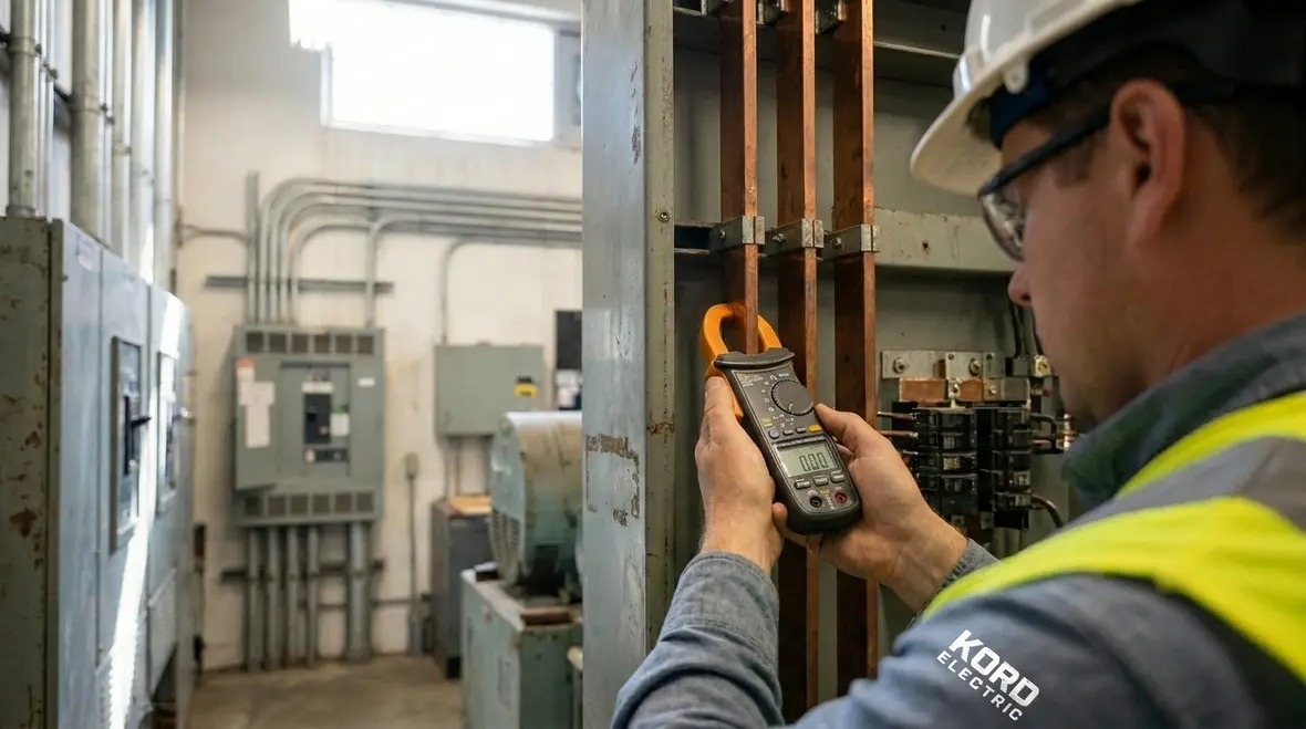 Electrical subpanel sizing for commercial building growth