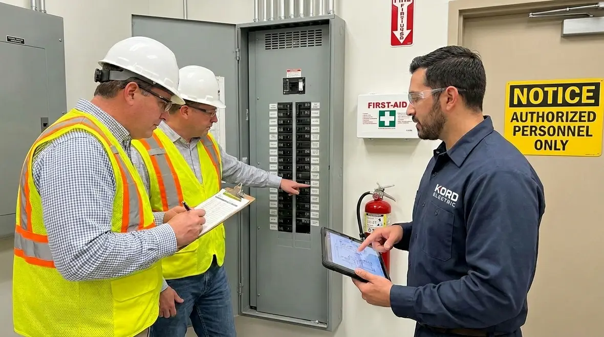 Emergency electrical safety for commercial properties
