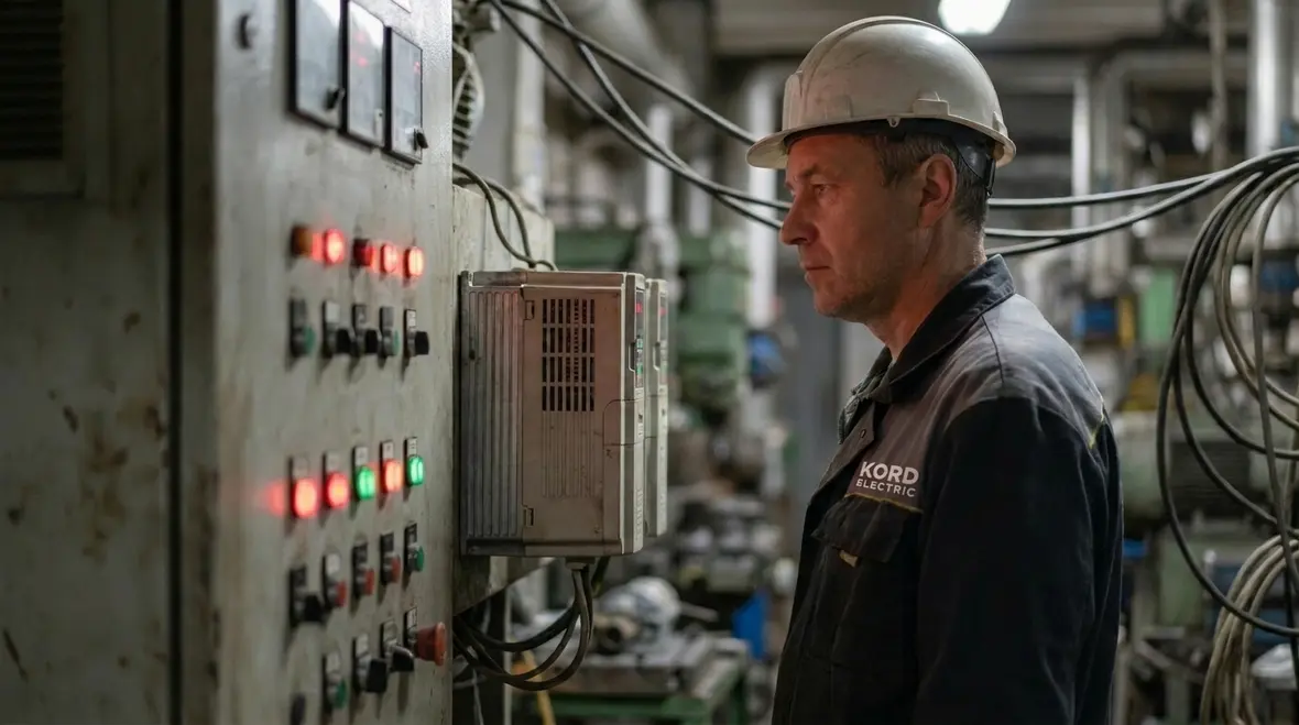 Switchgear and panels reacting to poor power quality in a commercial facility
