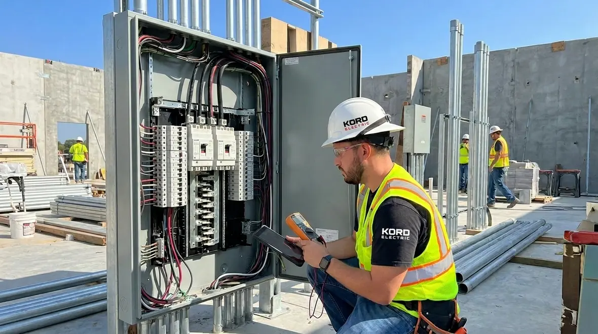 Modern electrical standards for new construction projects