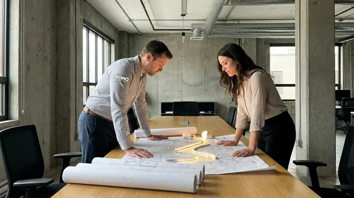 Planning commercial lighting zones and Title 24 documentation